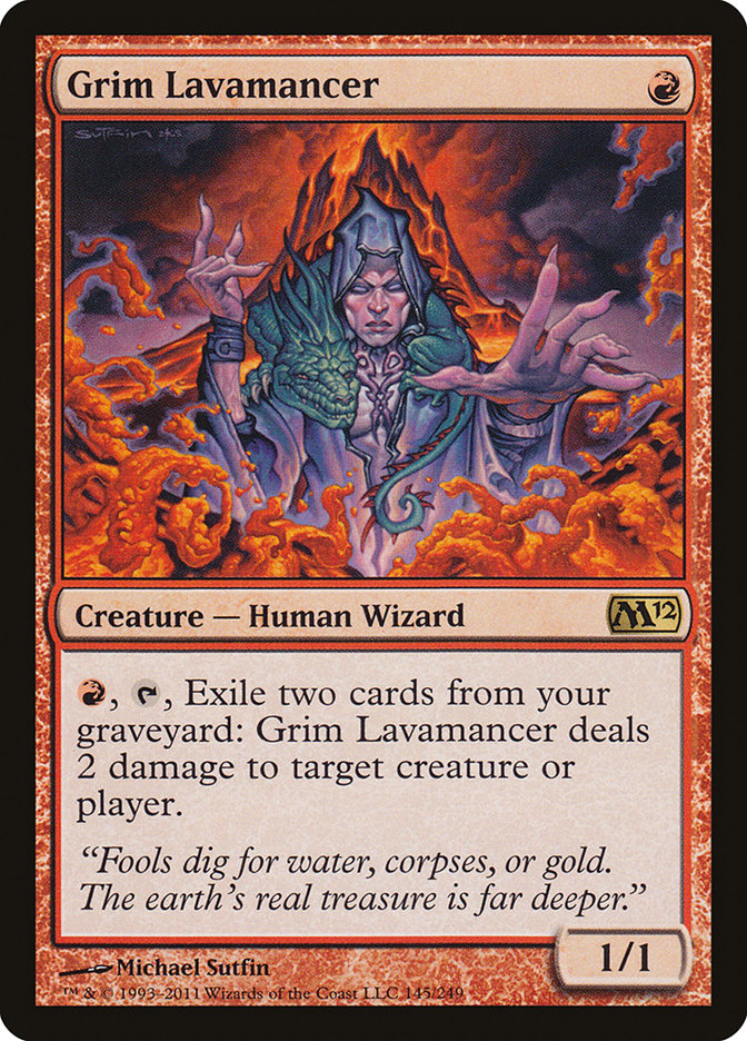 Grim Lavamancer [Magic 2012] | Webway Games