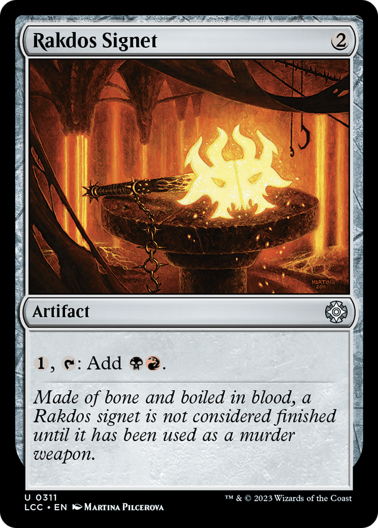 Rakdos Signet [The Lost Caverns of Ixalan Commander] | Webway Games