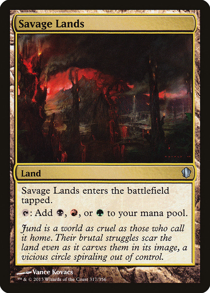 Savage Lands [Commander 2013] | Webway Games
