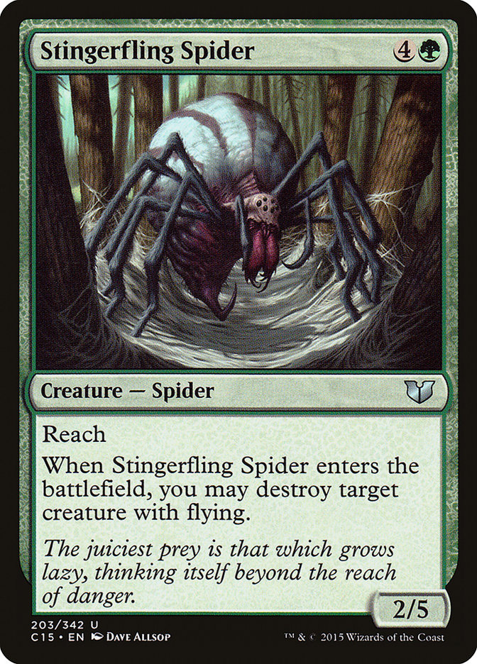 Stingerfling Spider [Commander 2015] | Webway Games