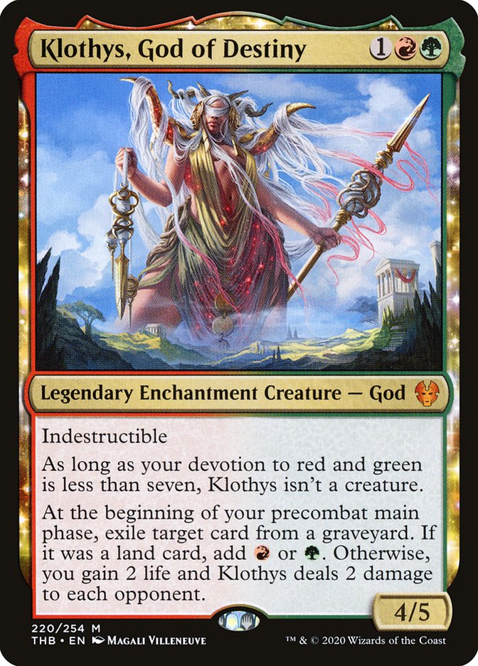 Klothys, God of Destiny [Theros Beyond Death] | Webway Games