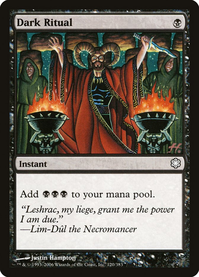 Dark Ritual [Coldsnap Theme Decks] | Webway Games