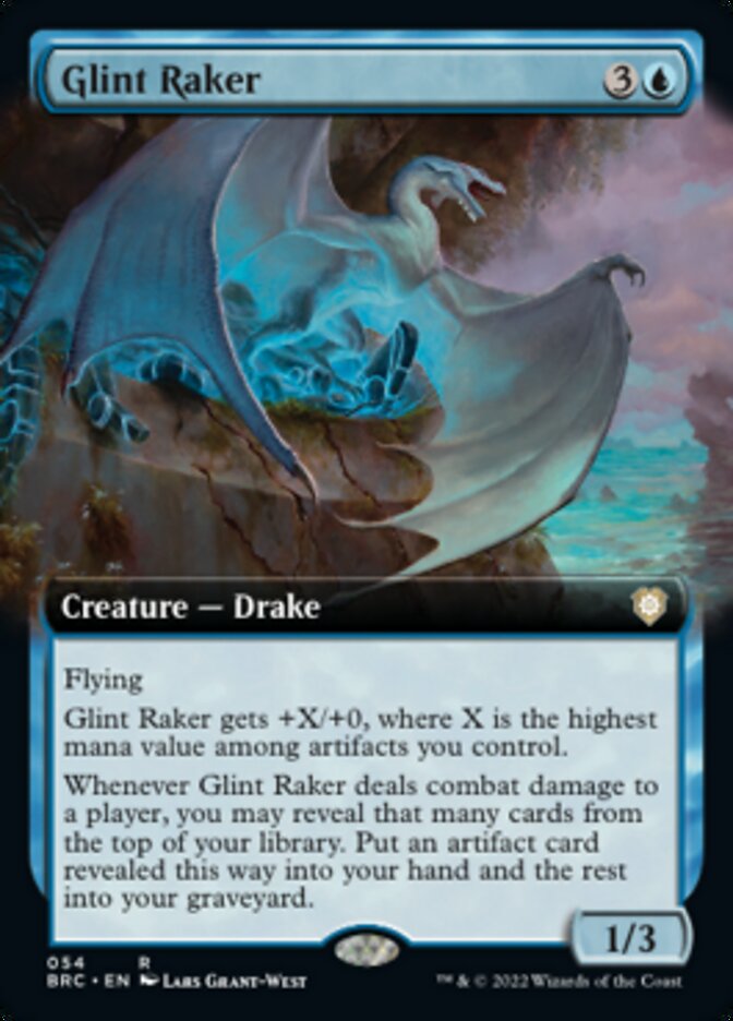 Glint Raker (Extended Art) [The Brothers' War Commander] | Webway Games