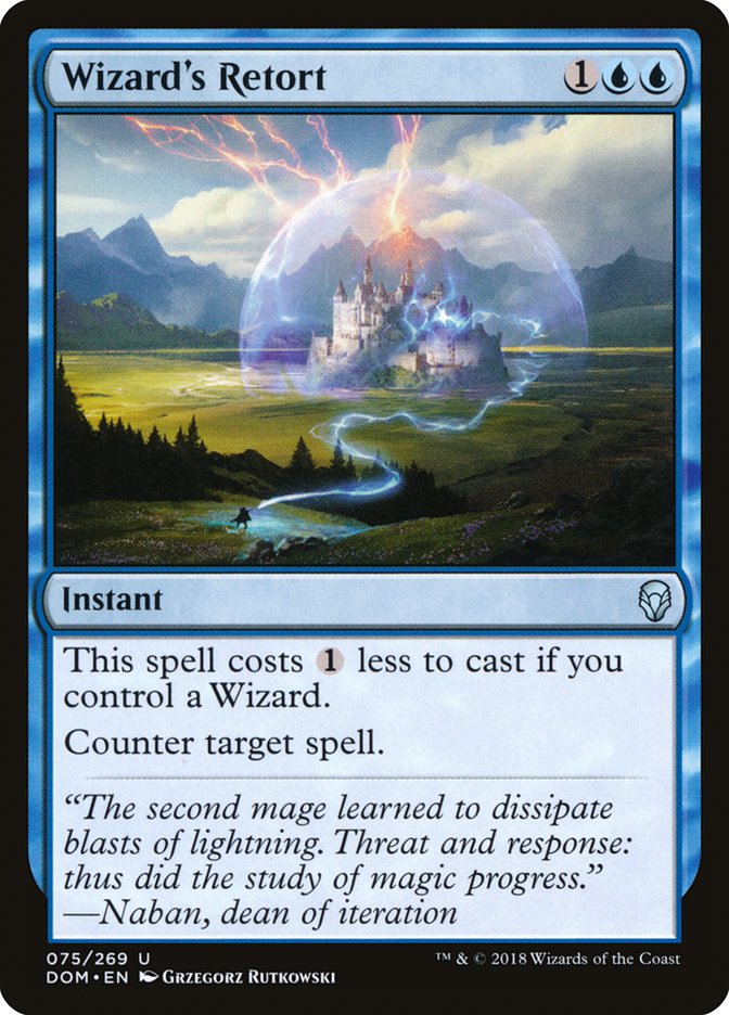 Wizard's Retort [Dominaria] | Webway Games