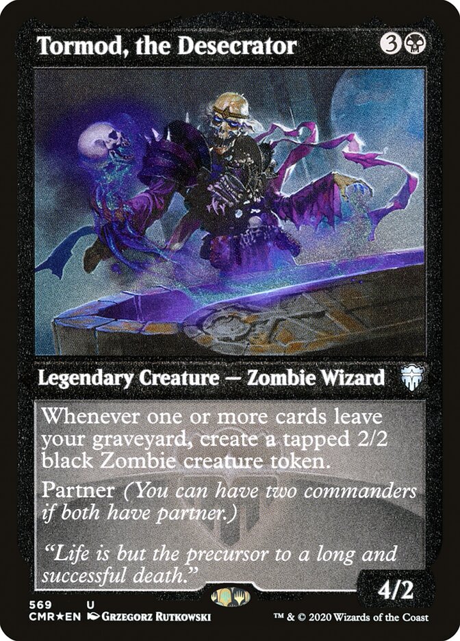 Tormod, the Desecrator [Commander Legends Etched] | Webway Games
