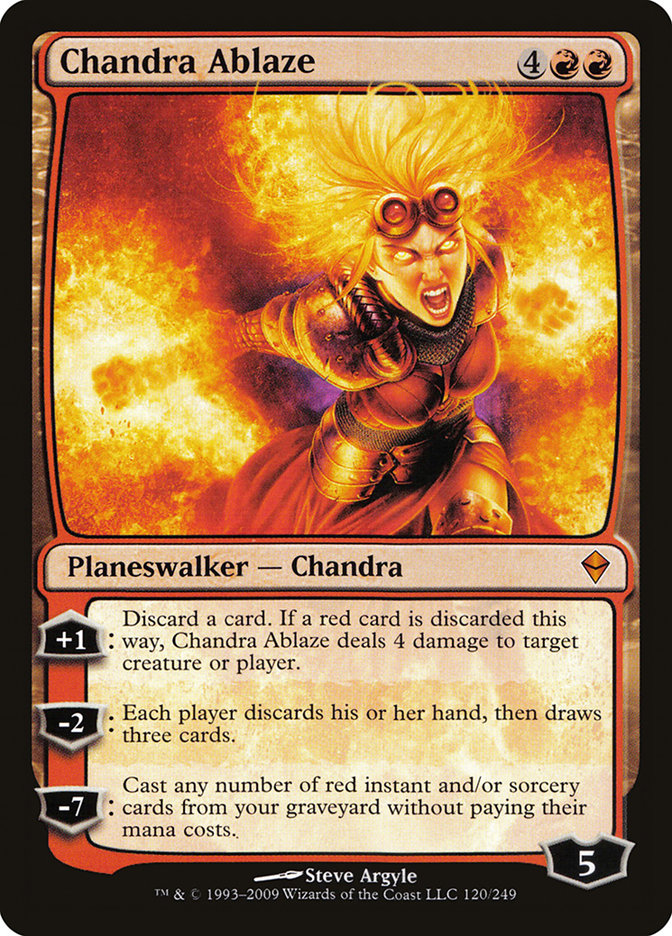 Chandra Ablaze [Zendikar] | Webway Games
