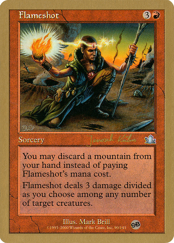 Flameshot (Janosch Kuhn) (SB) [World Championship Decks 2000] | Webway Games