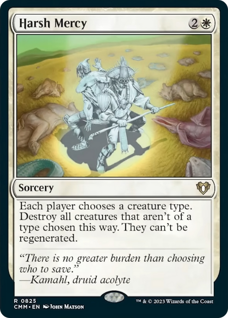 Harsh Mercy [Commander Masters] | Webway Games