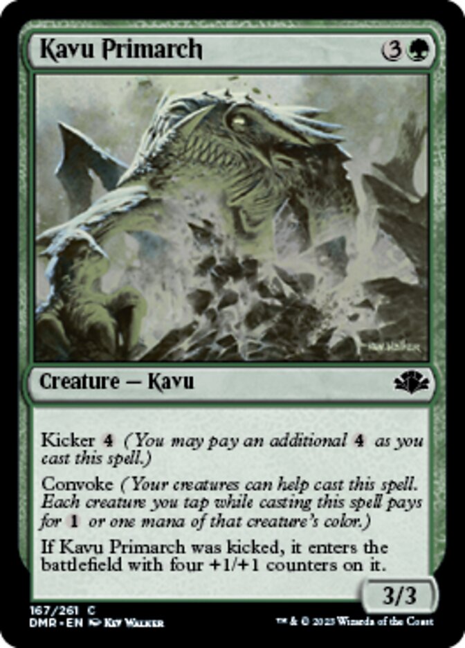 Kavu Primarch [Dominaria Remastered] | Webway Games