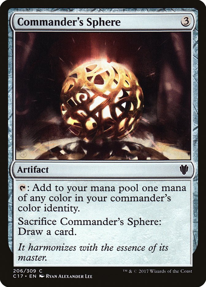 Commander's Sphere [Commander 2017] | Webway Games