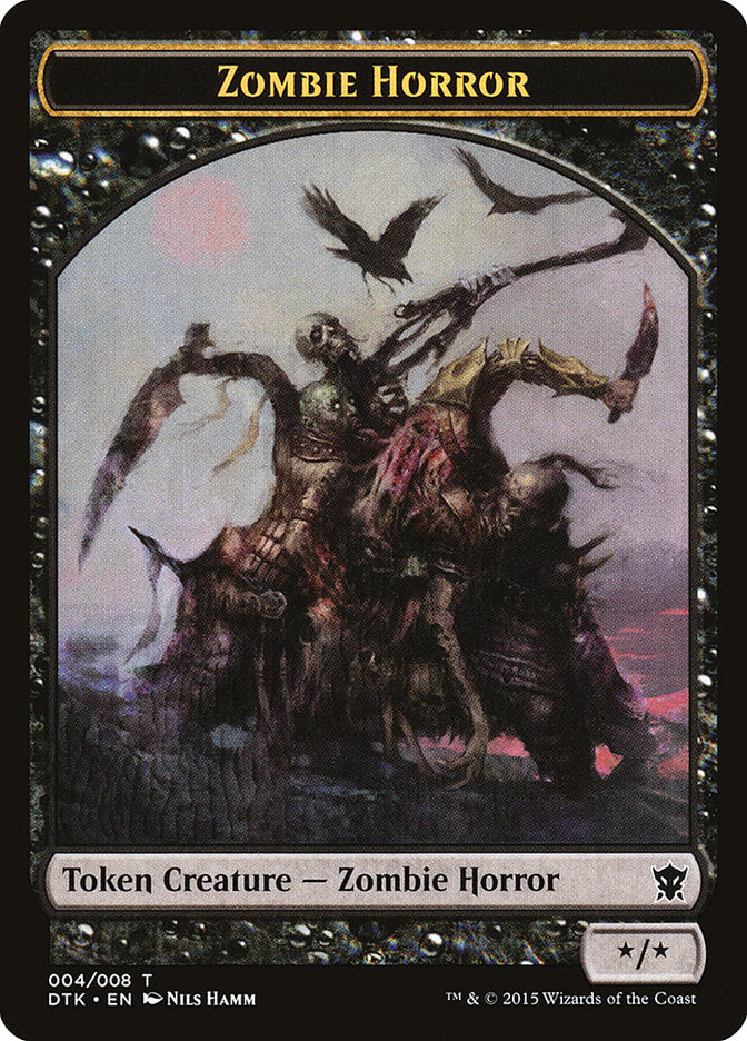 Zombie Horror [Dragons of Tarkir Tokens] | Webway Games
