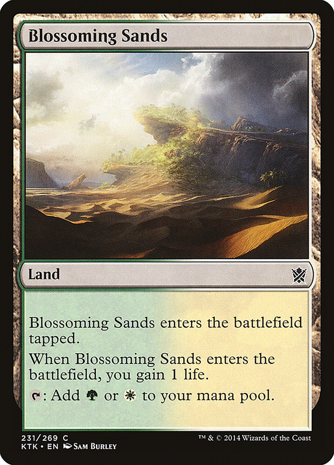 Blossoming Sands [Khans of Tarkir] | Webway Games