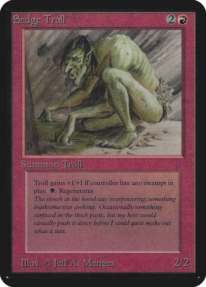Sedge Troll [Limited Edition Alpha] | Webway Games