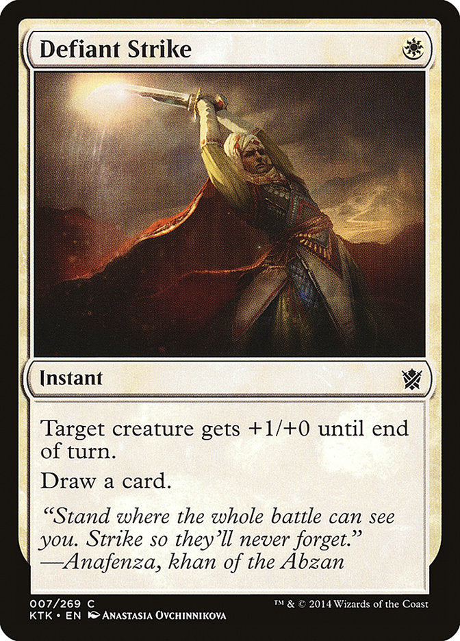 Defiant Strike [Khans of Tarkir] | Webway Games