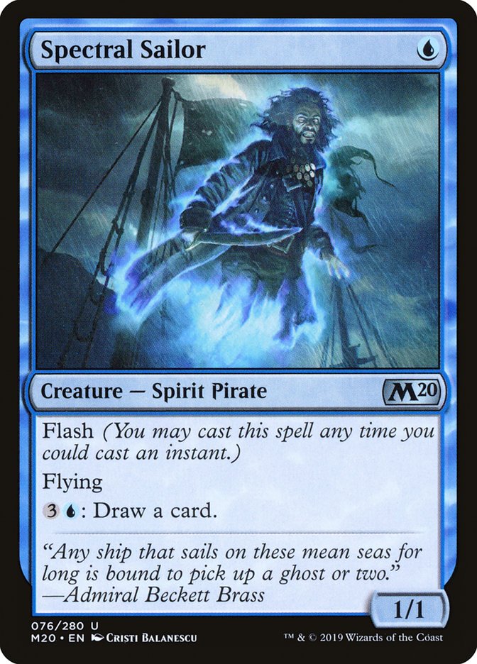 Spectral Sailor [Core Set 2020] | Webway Games
