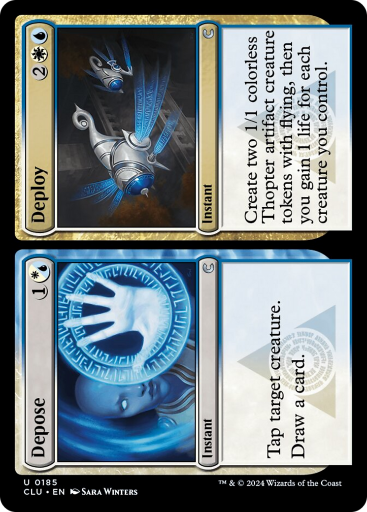 Depose // Deploy [Ravnica: Clue Edition] | Webway Games