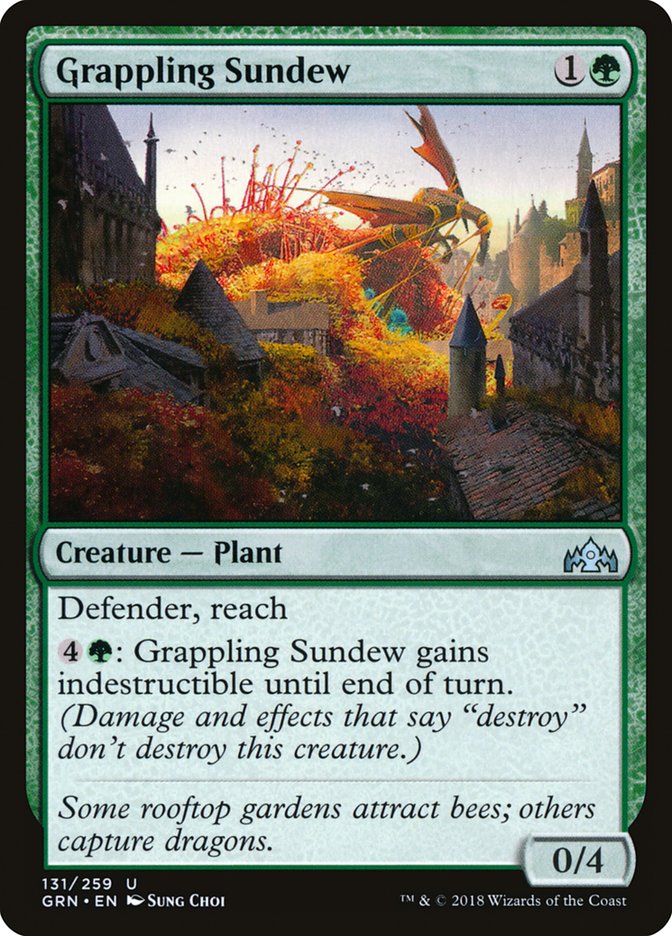 Grappling Sundew [Guilds of Ravnica] | Webway Games