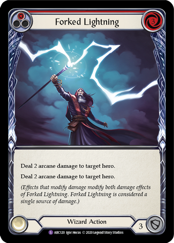 Forked Lightning [ARC120] Unlimited Rainbow Foil