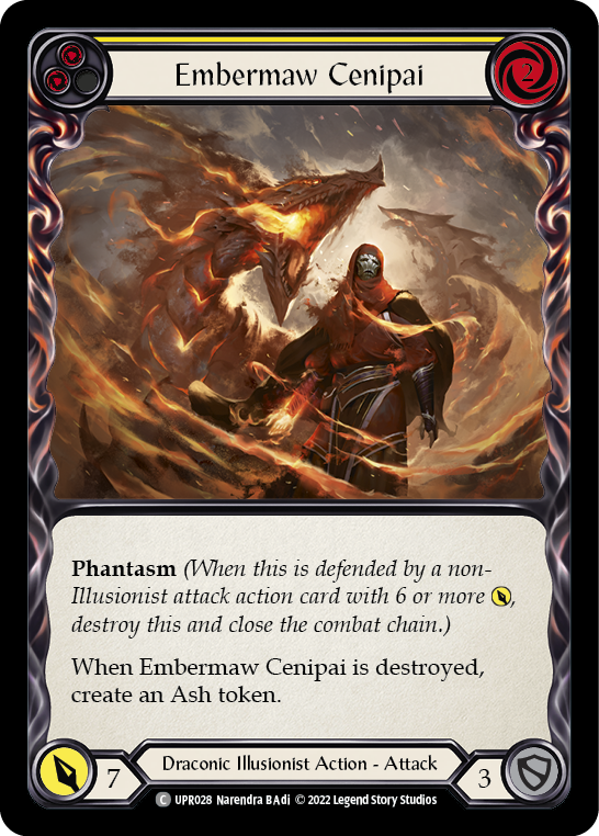 Embermaw Cenipai (Yellow) [UPR028] (Uprising) | Webway Games