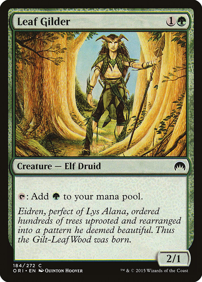 Leaf Gilder [Magic Origins] | Webway Games