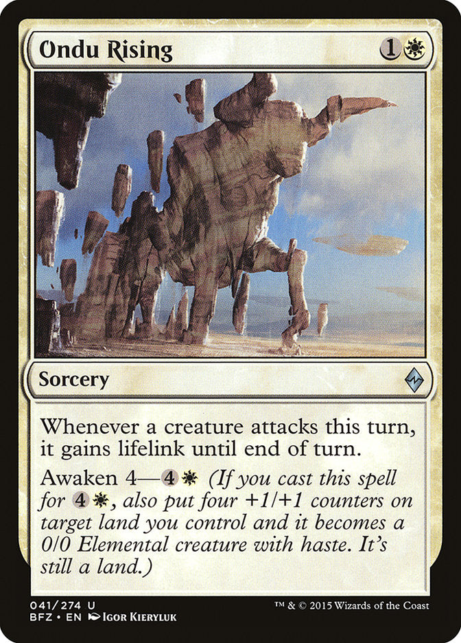 Ondu Rising [Battle for Zendikar] | Webway Games