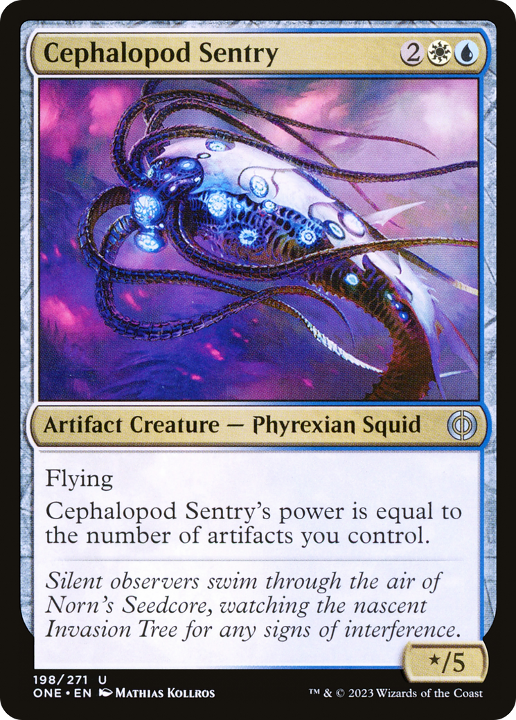 Cephalopod Sentry [Phyrexia: All Will Be One] | Webway Games