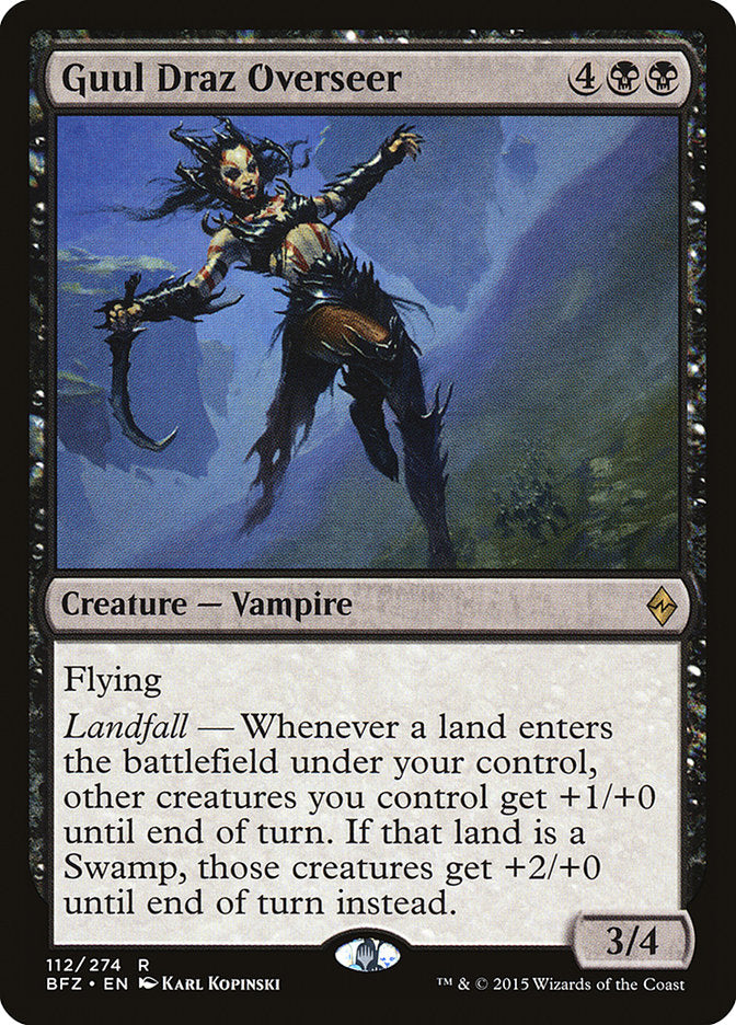 Guul Draz Overseer [Battle for Zendikar] | Webway Games