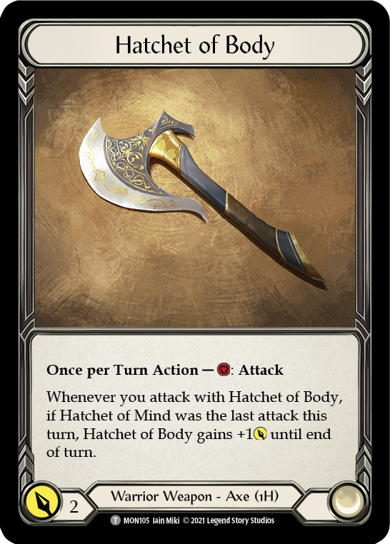 Spectral Shield // Hatchet of Body [MON104 // MON105] 1st Edition Normal | Webway Games