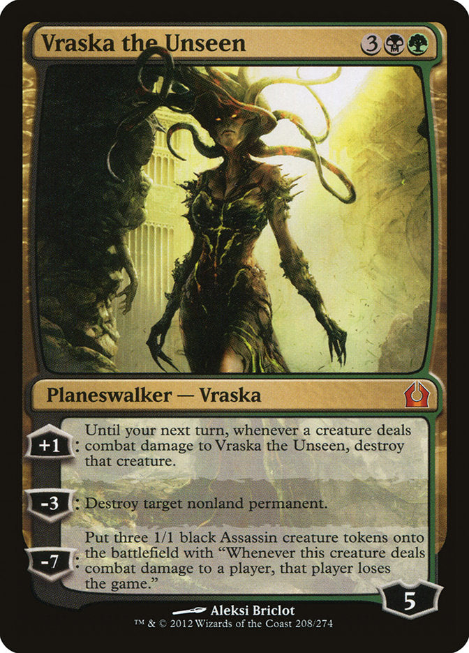 Vraska the Unseen [Return to Ravnica] | Webway Games
