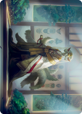 Light-Paws, Emperor's Voice Art Card [Kamigawa: Neon Dynasty Art Series] | Webway Games