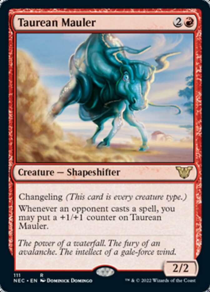 Taurean Mauler [Kamigawa: Neon Dynasty Commander] | Webway Games