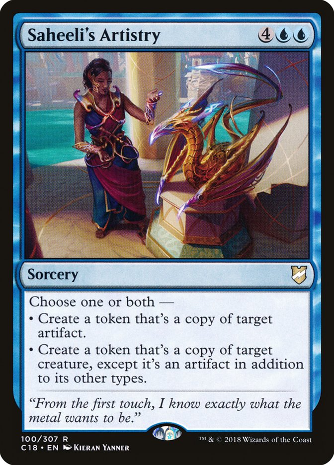 Saheeli's Artistry [Commander 2018] | Webway Games