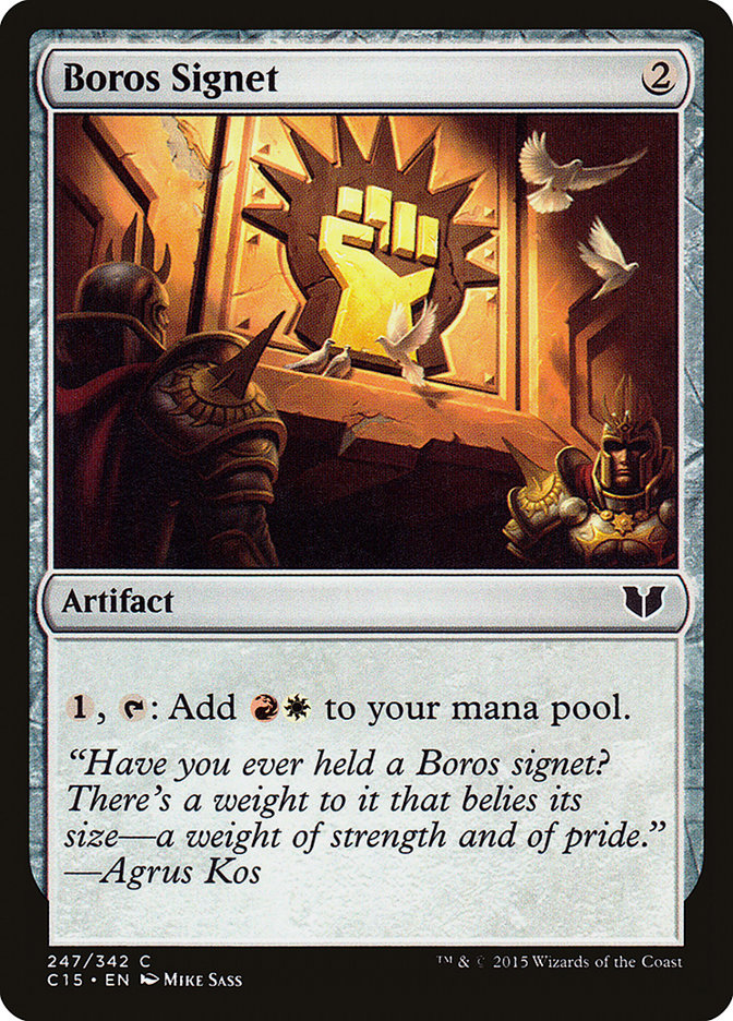 Boros Signet [Commander 2015] | Webway Games