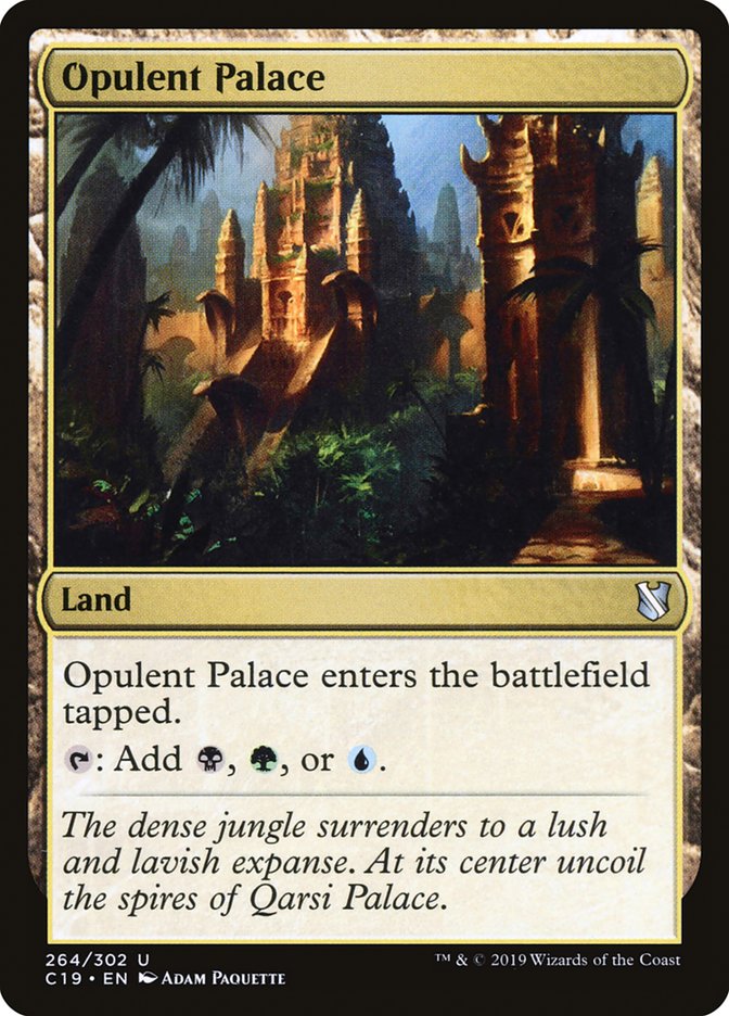 Opulent Palace [Commander 2019] | Webway Games