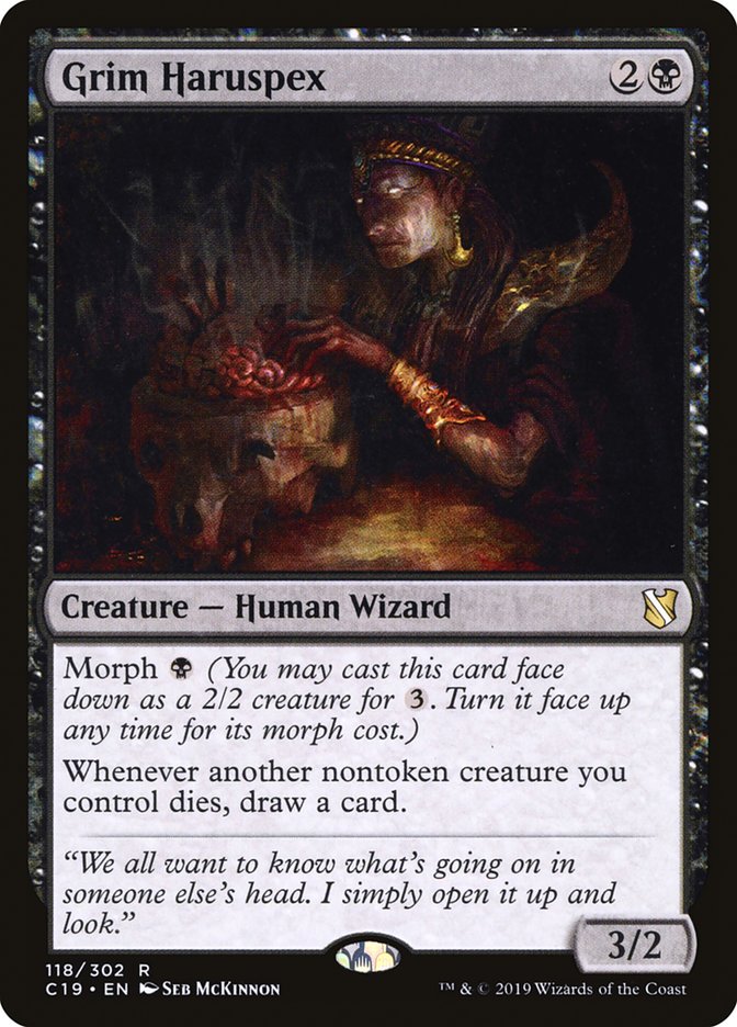 Grim Haruspex [Commander 2019] | Webway Games