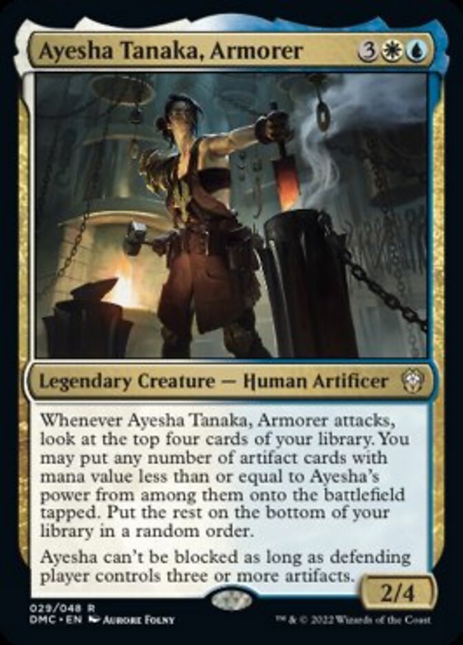 Ayesha Tanaka, Armorer [Dominaria United Commander] | Webway Games