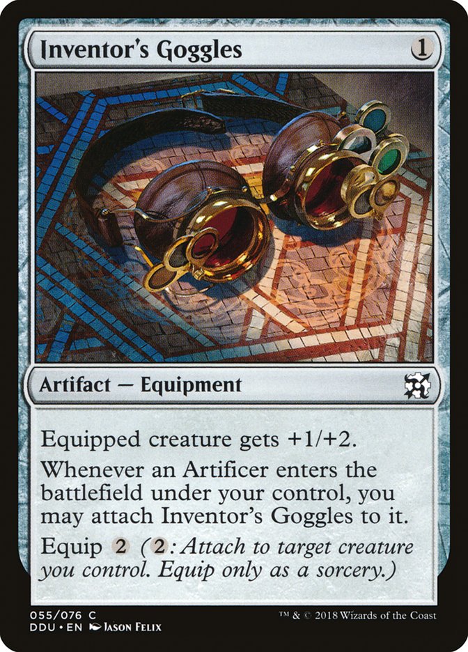 Inventor's Goggles [Duel Decks: Elves vs. Inventors] | Webway Games