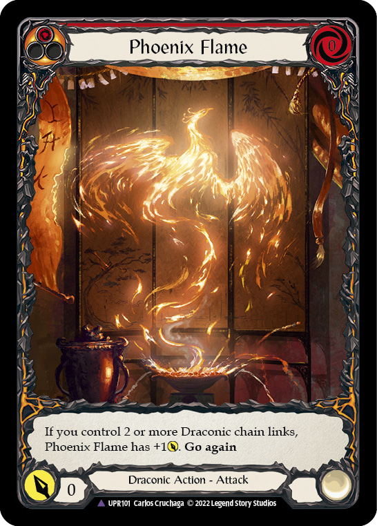 Phoenix Flame (Marvel) [UPR101] (Uprising)  Cold Foil | Webway Games