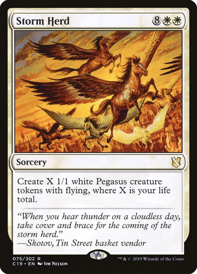 Storm Herd [Commander 2019] | Webway Games