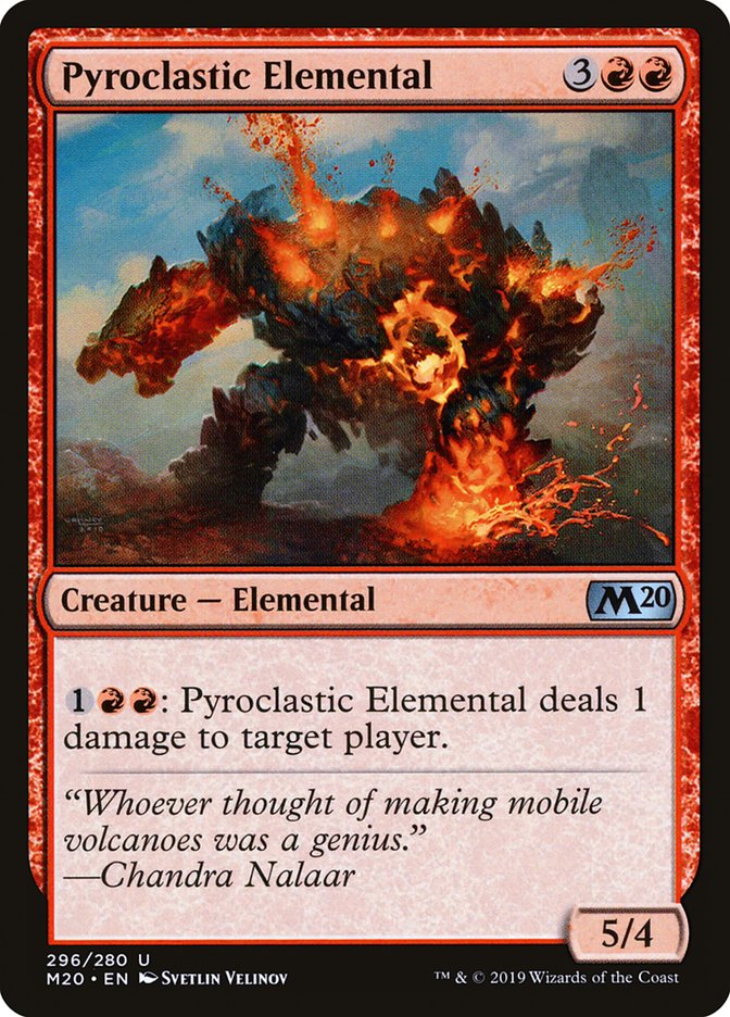 Pyroclastic Elemental [Core Set 2020] | Webway Games