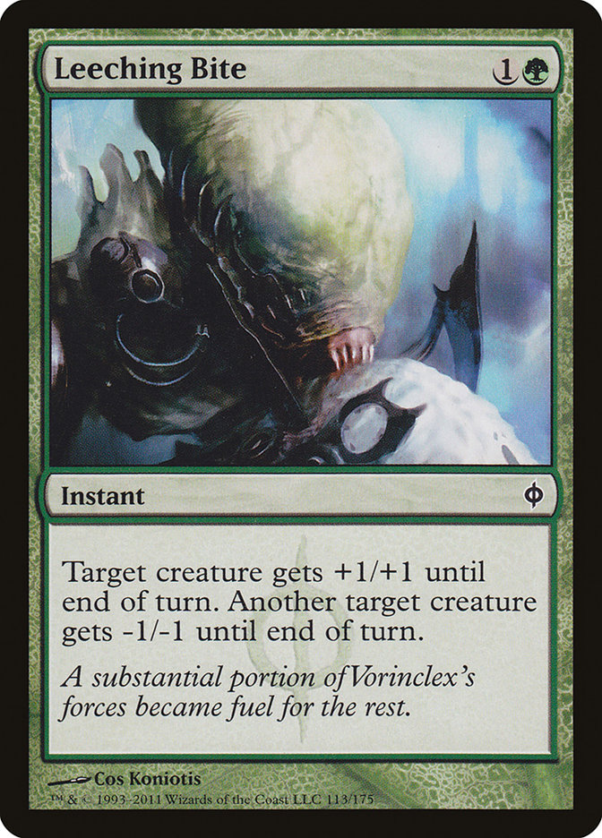 Leeching Bite [New Phyrexia] | Webway Games