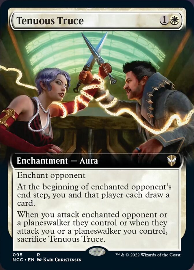 Tenuous Truce (Extended Art) [Streets of New Capenna Commander] | Webway Games