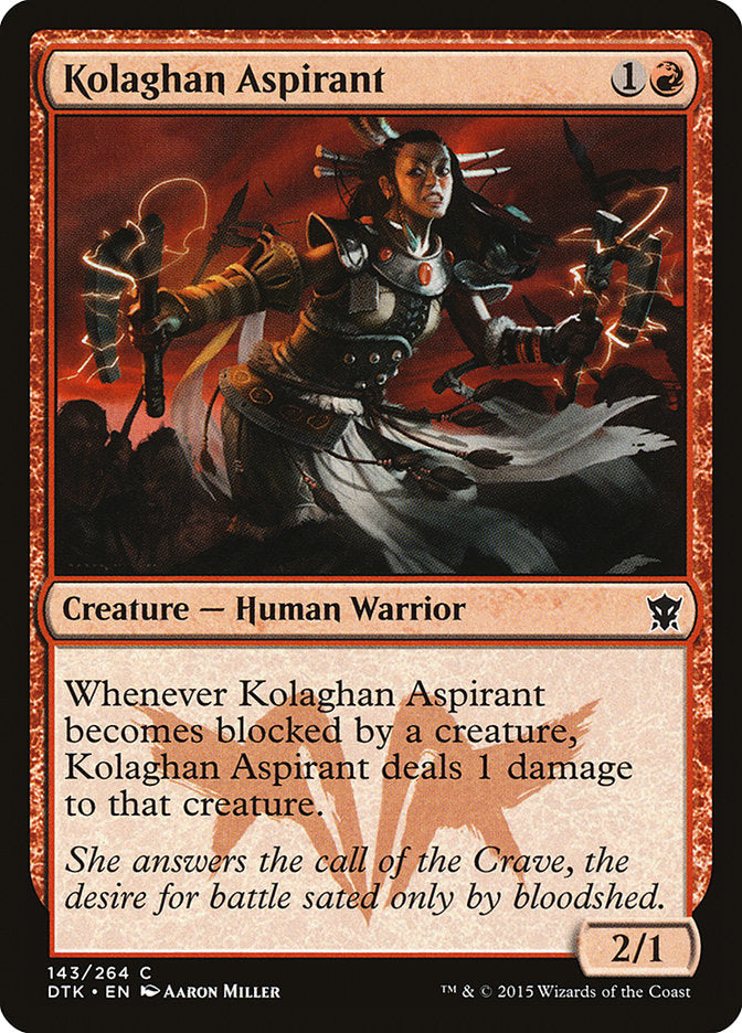 Kolaghan Aspirant [Dragons of Tarkir] | Webway Games