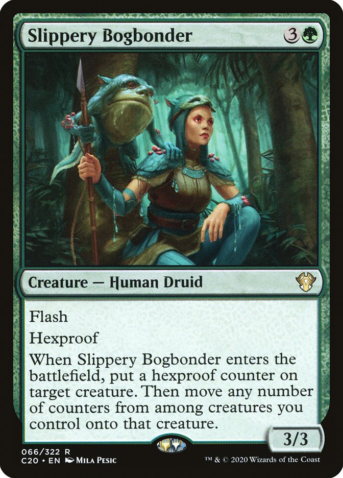 Slippery Bogbonder [Commander 2020] | Webway Games