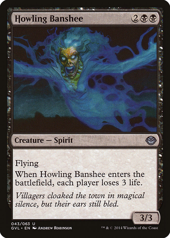 Howling Banshee (Garruk vs. Liliana) [Duel Decks Anthology] | Webway Games