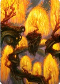 Grove of the Burnwillows Art Card [Zendikar Rising Art Series] | Webway Games