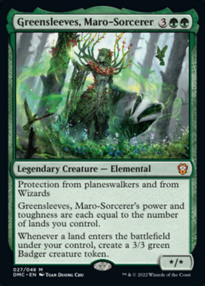 Greensleeves, Maro-Sorcerer [Dominaria United Commander] | Webway Games