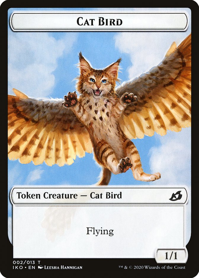 Cat Bird Token [Ikoria: Lair of Behemoths] | Webway Games