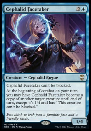 Cephalid Facetaker (Promo Pack) [Streets of New Capenna Commander Promos] | Webway Games