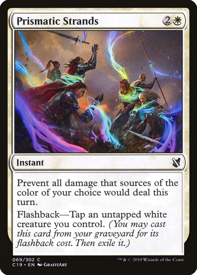 Prismatic Strands [Commander 2019] | Webway Games